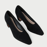 Loeffler Randall - Neive Black Suede Low Pump