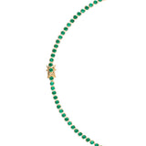 Dorsey - JAMES BEZEL RIVIÈRE NECKLACE IN NANO EMERALD