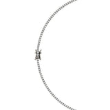 Dorsey - KATE RIVIÈRE NECKLACE IN 2MM MOISSANITE, STERLING SILVER