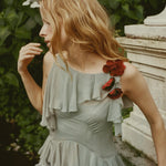 DOEN - NELIDA DRESS - - GREEN JASPER