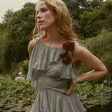 DOEN - NELIDA DRESS - - GREEN JASPER