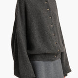 Khaite - Nelya Sweater in Stone