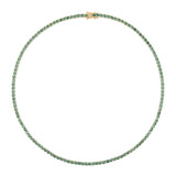 Dorsey - MOSS RIVIÈRE NECKLACE IN 3MM LAB MOSS GREEN TOURMALINE