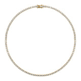 Dorsey - MOSS RIVIÈRE NECKLACE IN 3MM MOISSANITE