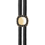 Dorsey - YVES NANO ONYX PARACORD NECKLACE, NOIR