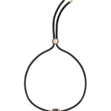 Dorsey - YVES NANO ONYX PARACORD NECKLACE, NOIR