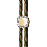 Dorsey - YVES LAB WHITE SAPPHIRE PARACORD NECKLACE, CAMO