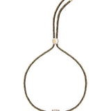 Dorsey - YVES LAB WHITE SAPPHIRE PARACORD NECKLACE, CAMO