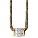 Dorsey - YVES LAB WHITE SAPPHIRE PARACORD NECKLACE, CAMO