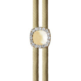 Dorsey - JAMES BEZEL KHAKI PARACORD BRACELET, GOLD