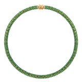 Dorsey - CELESTE NECKLACE, NANO EMERALD, GOLD