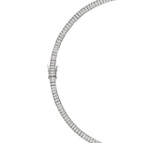 Dorsey - PETITE BESSETTE RIVIÈRE NECKLACE IN MOISSANITE