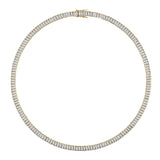 Dorsey - PETITE BESSETTE RIVIÈRE NECKLACE IN MOISSANITE