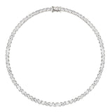 Dorsey - THEODORA RIVIÈRE NECKLACE IN LAB WHITE SAPPHIRE