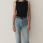 DOEN - JUNIE BOW BELT - - BLACK