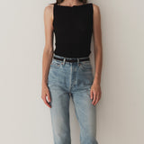 DOEN - JUNIE BOW BELT - - BLACK