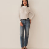 DÔEN - NESSA TEE -- SALT