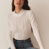 DÔEN - NESSA TEE -- SALT