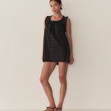 DÔEN - NESSIE DRESS -- BLACK