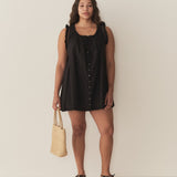 DÔEN - NESSIE DRESS -- BLACK