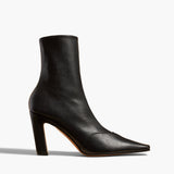 Khaite - Nevada Stretch High Boot in Black Nappa Leather