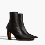 Khaite - Nevada Stretch High Boot in Black Nappa Leather