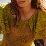 DÔEN - NEVARA DRESS -- GREEN TEA