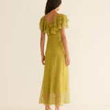 DÔEN - NEVARA DRESS -- GREEN TEA