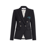 Veronica Beard - Carolina Panthers Dickey Jacket