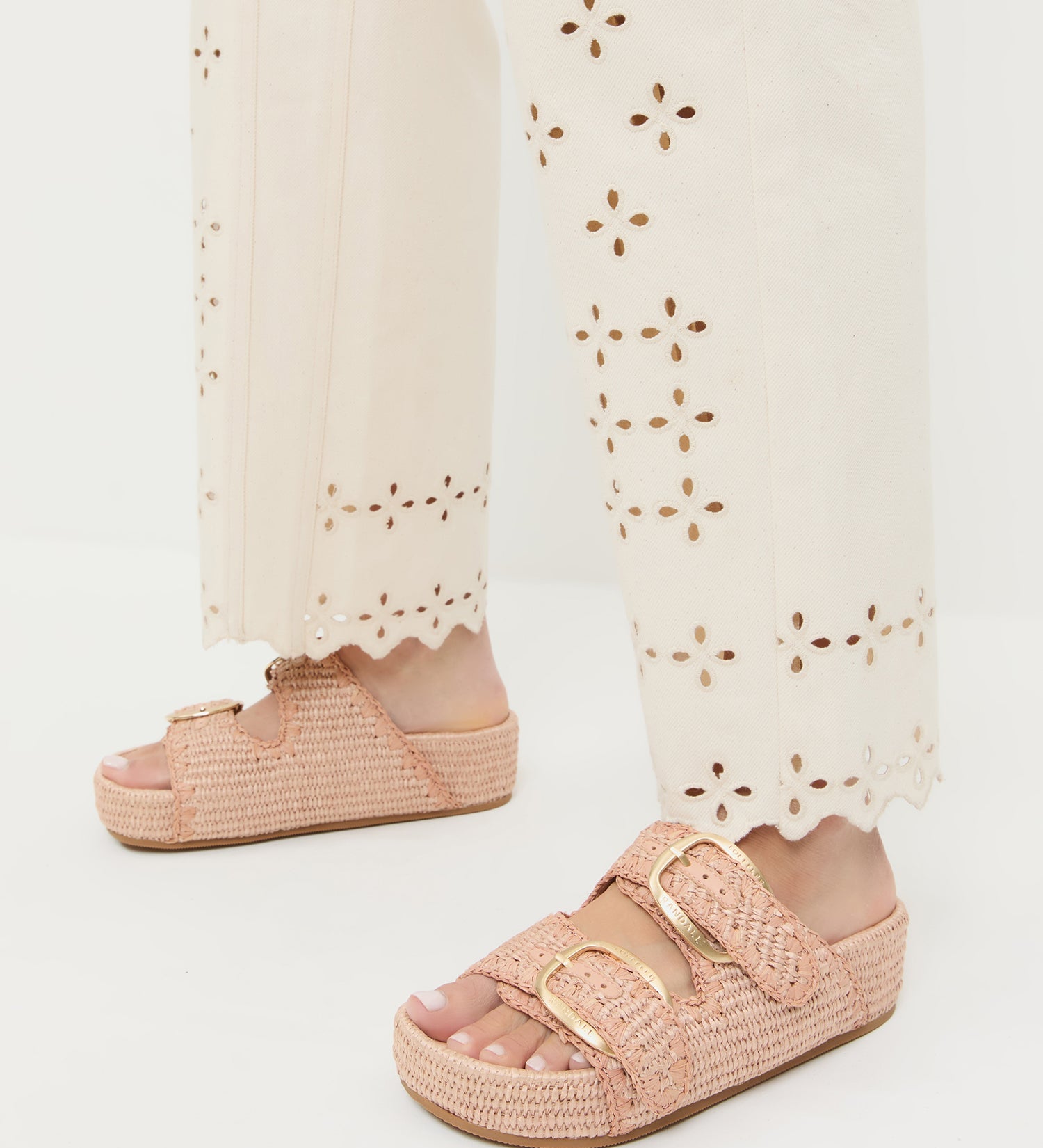 Loeffler Randall - Nico Blush Two - Band Sandal