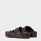 Loeffler Randall - Nico Espresso Two - Band Sandal