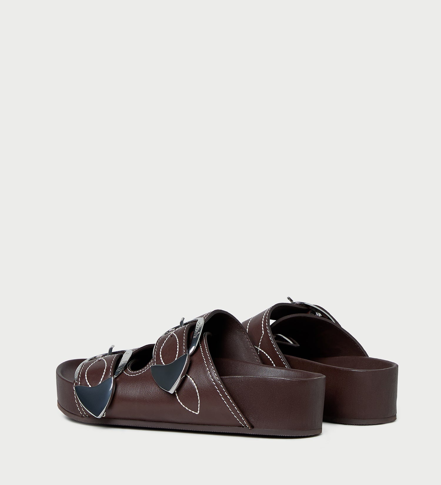 Loeffler Randall - Nico Espresso Two - Band Sandal