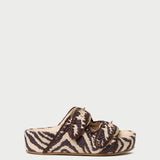 Loeffler Randall - Nico Zebra Two - Band Sandal
