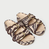 Loeffler Randall - Nico Zebra Two - Band Sandal