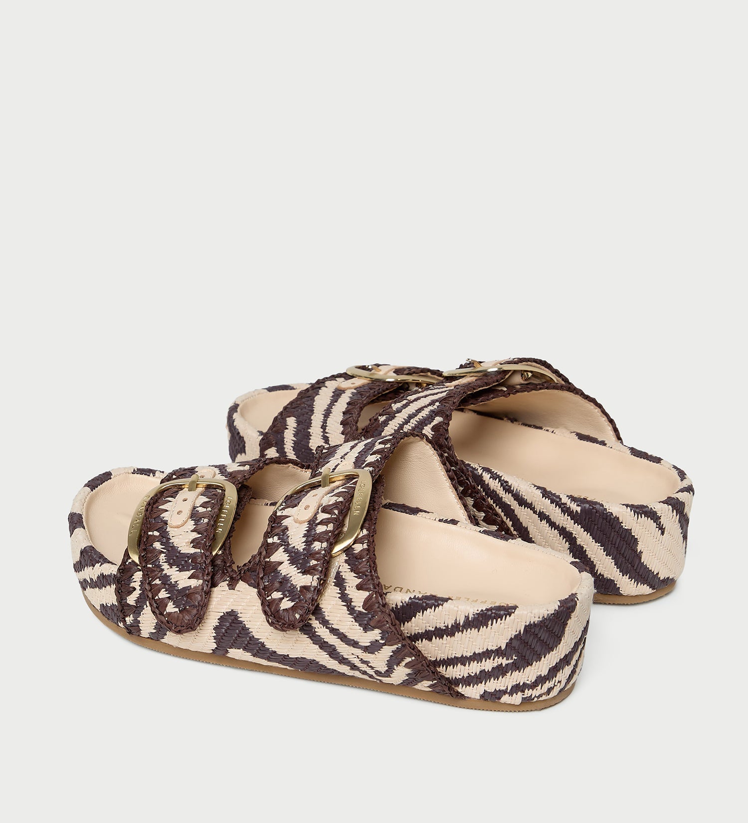 Loeffler Randall - Nico Zebra Two - Band Sandal