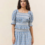 Loeffler Randall - Nicola Smocked Blouse