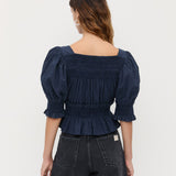 Loeffler Randall - Nicola Smocked Blouse