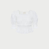 Loeffler Randall - Nicola Smocked Blouse