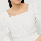 Loeffler Randall - Nicola Smocked Blouse