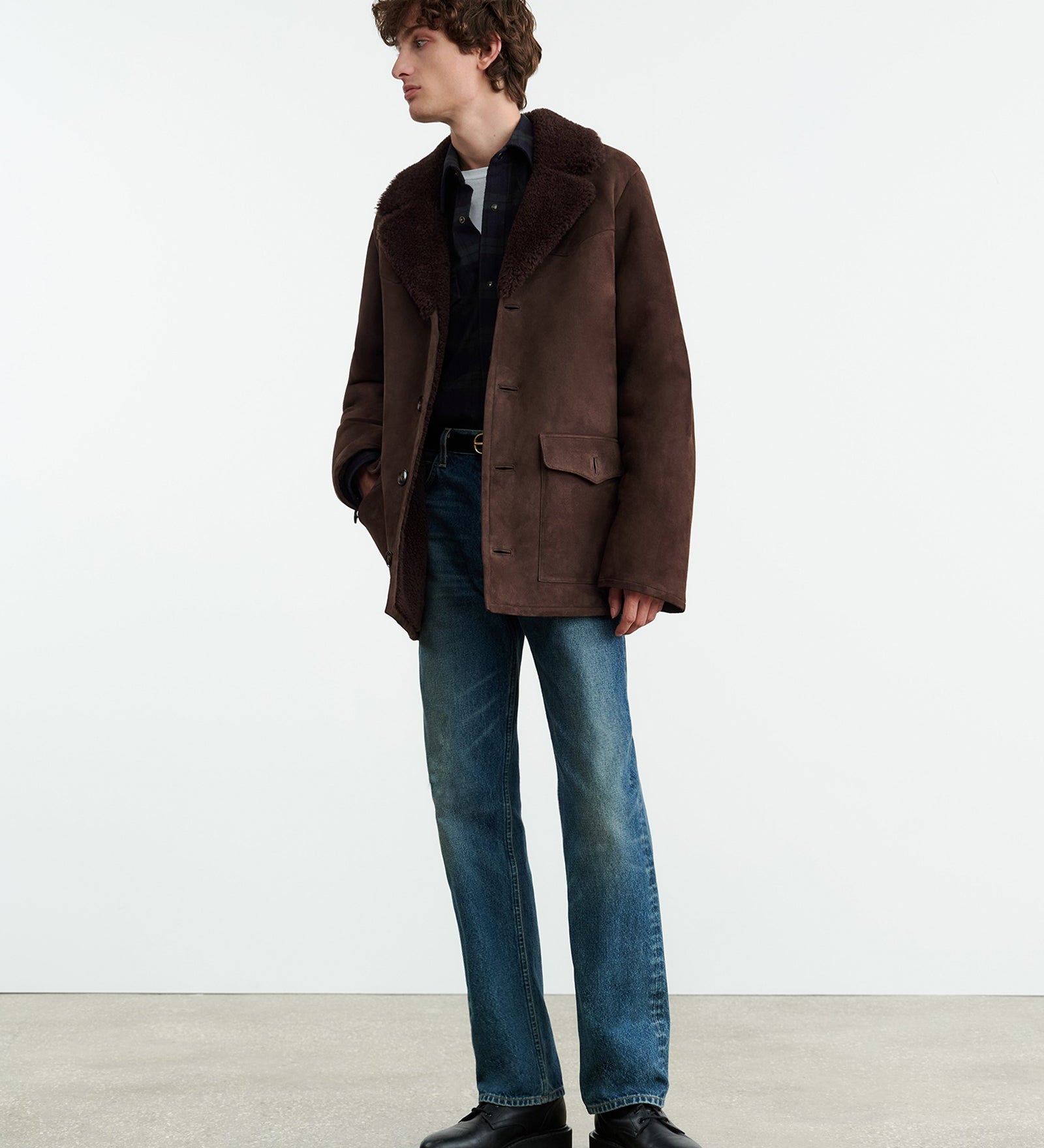 Nili Lotan - GOSHEN SHEARLING COAT