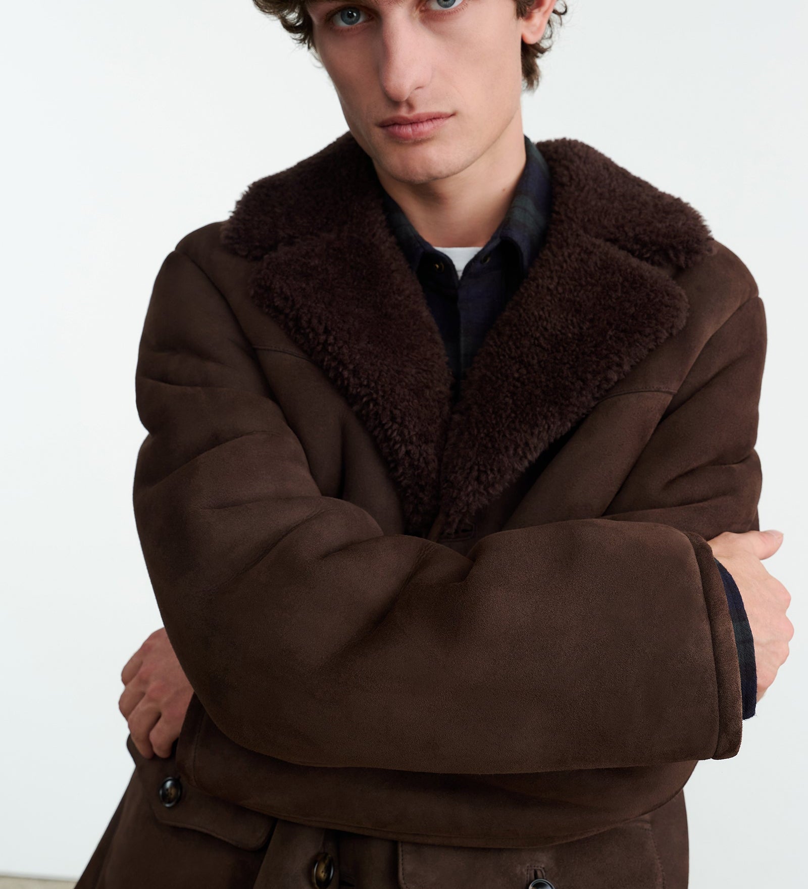 Nili Lotan - GOSHEN SHEARLING COAT