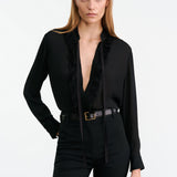 Nili Lotan - BERTILLE SILK SHIRT