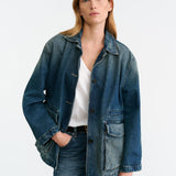 Nili Lotan - TEMPERANCE DENIM JACKET