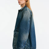 Nili Lotan - TEMPERANCE DENIM JACKET