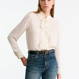 Nili Lotan - BERTILLE SILK SHIRT