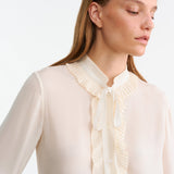 Nili Lotan - BERTILLE SILK SHIRT