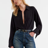 Nili Lotan - JULIEN SILK BLOUSE