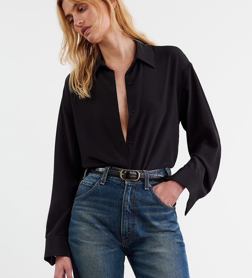 Nili Lotan - JULIEN SILK BLOUSE