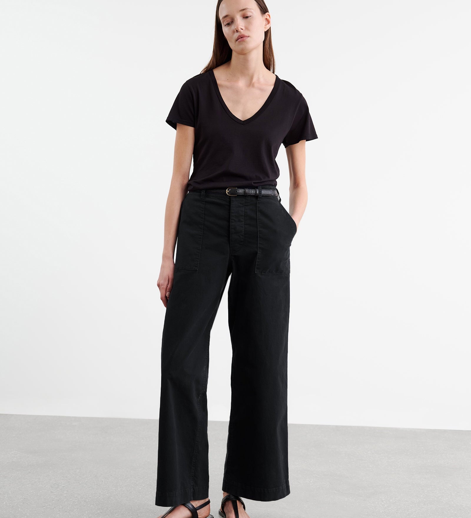 Nili Lotan - LEON COTTON BOY PANT