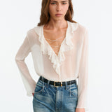 Nili Lotan - GISELLA SILK BLOUSE